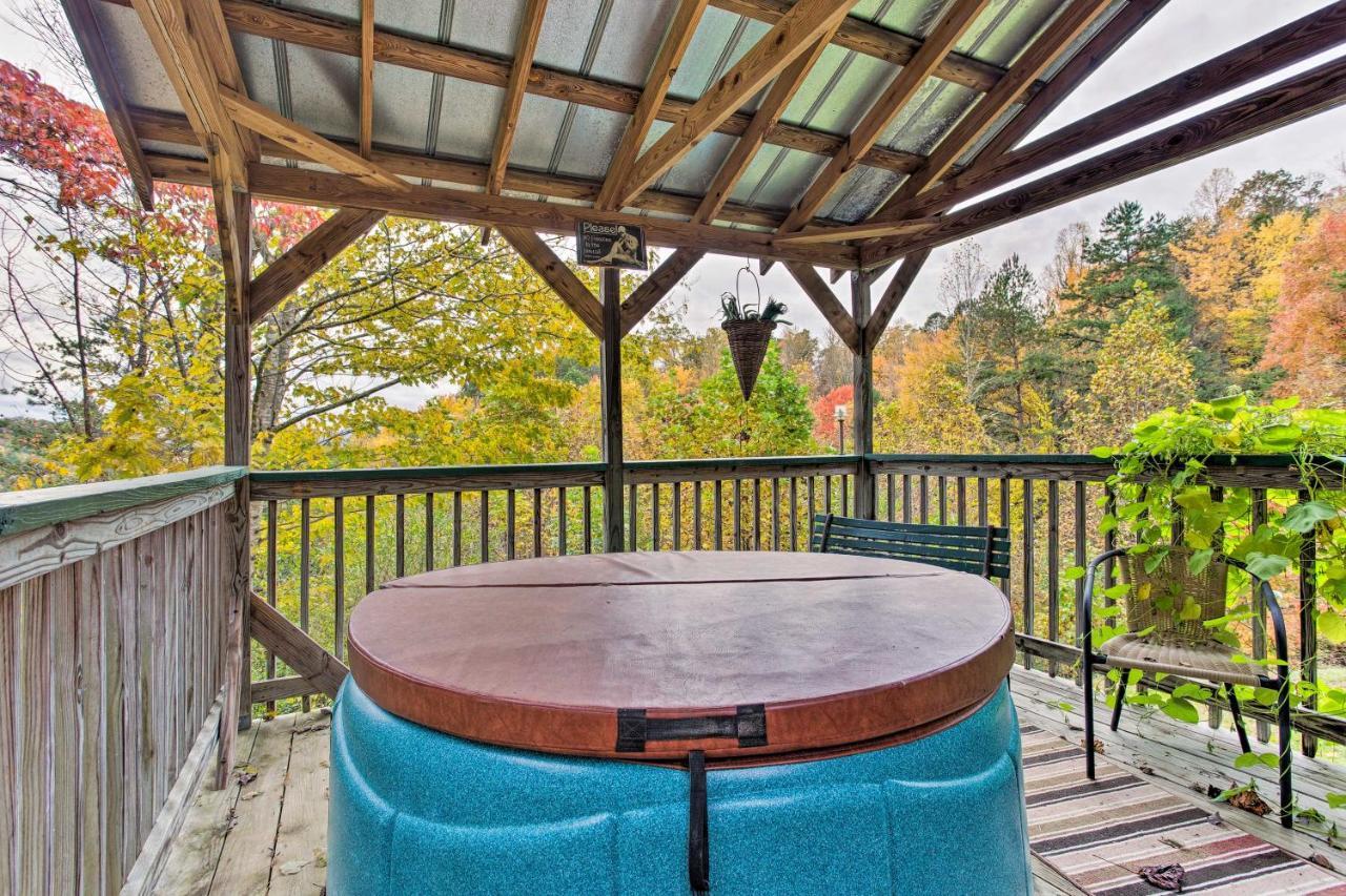 Вилла 'Uncle Bunky'S' Bryson City Cabin With Hot Tub&Views Экстерьер фото